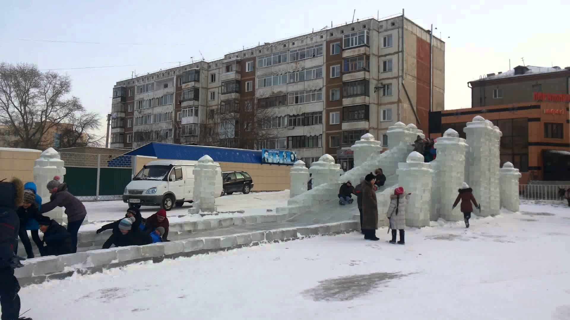 Кокшетау зимой. Город Кокшетау зима. Кокшетау зимой фото. Фото административный центр Кокшетау зимой.